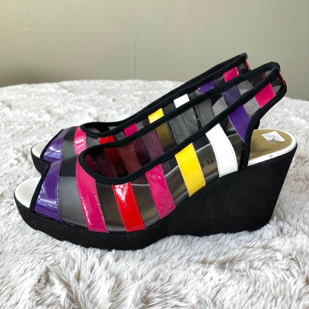 AZUREE Cannes Wedge Heels